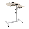 Tilting Overbed Dining Tray Table Mobility Aid Disability Desk Adjustable Height