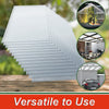 Polycarbonate Roofing Sheet 4/10mm Twinwall Panel Canopy Conservatory Greenhouse