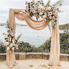 Adjustable 1m 2m 3m Wedding Arch Frame Backdrop Rectangular Stand Party Door Dec