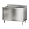 Sink Stainless Steel Catering Kitchen Cabinet Single Bowl 1.0 Unit LH Drainer UK