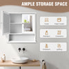 Bath Bathroom Cabinet 4 Drawer Floor Storage Cupboard Wooden Storage Unit White