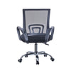 Mesh Office Chair Computer Cushioned Home Swivel Leather Small Adjustable Chairs