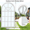 Vintage Arch Garden Window Mirror Hanging Wall Mounted Outdoor Villa Hallway UK