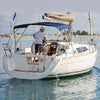 Heavy Duty Boat Bimini Top Canopy 900D Polyester Sunshade Shelter Steel Frame UK
