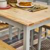 Panana Solid Pine Dining Table 2/4Chairs Bistro Set Kitchen Home Furniture