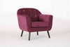 Sofa Modern Scandinavian Bucket Tub Chair Seat Modern Armchair Fabric 2 3 Seater