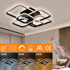 Modern Chandelier LED Lamp Black Frame Ceiling Light Living Room Pendant Lights