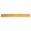 Table Top 110x40x2.5 cm Live Edge Solid Wood Mango