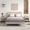 Boho Style Nightstand Set of 2 Compact Side Table Sofa Side Bedside Table