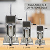 3L Sausage Stuffer Machine, 5 Funnel Sizes, Household and Commercial Kitchen