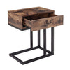 Slim Telephone Bedside Table Cabinet Nightstand Side End Drawer Storage Bedroom