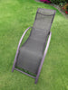 3pc Garden Furniture Table Set Sun Lounger Seats Zero Gravity Reclining