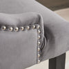 1/2/4/6 Dining Chairs Armchair High Back Linen/Velvet Upholstered Wood Legs Home