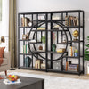 Tribesigns Bookshelf Industrial 5 Tier Etagere Bookcase, Freestanding Bookcase