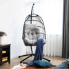 Indoor Outdoor Hammock Chair Foldable Wicker Rattan Hanging Chair