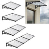 Door Canopy Awning Shelter Outdoor Porch Front Back Window Roof Rain Cover Panel