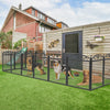 Large Dog Pet Playpen Heavy Exercise Enclosure Fence w/ Waterproof Fertility Mat