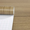 Self Adhesive Wallpaper Vinyl Wall Wrap Kitchen Cupboard Door Sticker Wood Grain