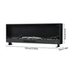 Electric Insert/WallMounted LED Fireplace Into Fire Media Freestanding With Feet