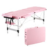 Portable Folding Massage Table Bed Salon Beauty Spa Tattoo Treatment Couch Pink