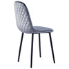 Dining Table and Chairs 4 Set Dining Room Velvet Chair Kitchen Home Cafe Office