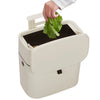 Wall Mounted Waste Bin Kitchen Cabinet Door Cupboard Hanging Trash Can Lid Cover