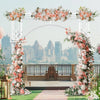 Heavy Duty Metal Garden Arch Path Wedding Rose Pergola Archway Flowers Climbing