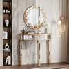 Sunburst Wall Mirror Hallway Living Room Sofa Behind Art Decorative Glass Mirror