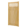 Wooden Garden Gate Pedestrian Fence Porch Privacy Latch Panel Decor 90x180cm