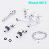 Luxury Bathroom Chrome Sink Bath Filler Tap Shower Mixer Taps with Hand Held