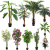 Large Artificial Palm Tree Realistic Fake Tropical Plant In/Outdoor Home Decor
