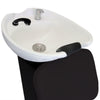Backwash Salon Hair Chair Sink Shampoo Barber Hairdressing Back Washing Black