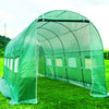 4 Size Fully Galvanised Steel Frame Poly Tunnel Greenhouse Polytunnel Tunnel