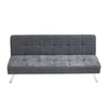 2 Seater Chenille Sofa Bed Convertible Recliner Settee Couch Loveseat Sleeper UK