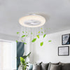 LED Ceiling Fan Light Adjustable Wind Speed Dimmable w/ Remote Control 5 Blades