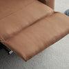 PU Leather Recliner Chairs with Cup Holders Push Back Reclining Sofa Living Room