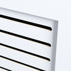 Radiator Cover Adjustable White Painted MDF Wood Cabinet Traditional Furniture
