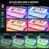 High Gloss LED Coffee Table With Storage Wooden 4 Drawer Living Room Furniture