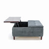 Extra Lift Up Square Storage Ottoman,Upholstered Coffee Table Storage Ottoman