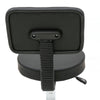 New Backrest Rotating Stool 360° Adjustable Salon Nail Beauty Lift Chair Black
