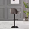 2x Bar Stools Breakfast Comfortable Swivel Gas Lift Kitchen Stool Leather Chairs