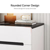 Modern Bedside Table Drawers Cabinet Bedroom Furniture Storage Nightstand Shelf