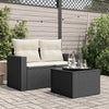 Garden Table with Glass Top Outdoor Dining Table Patio Coffee Table