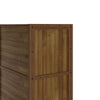 Wooden Bedroom Bedside Cabinet Furniture 2 Shelves Storage Nightstand Side Table