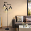 Modern Black Floor Lamp 3 Head Tree Design Stem Large Living Room Light Lighting