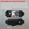 5KW Air Diesel Heater 15L For Car Truck Motorhomes Night Parking LCD Display UK