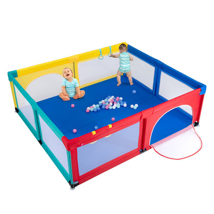 Baby Playpen Large Safety Play Yard Indoor & Outdoor Kids Activity Center