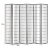 6 Panel Japanese Room Divider Shoji Privacy Screen/Partition #738