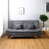 Linen 3 Seater Sofa Bed Couch 2 IN 1 Convertible Sofas Recliner Sleeper Bed New