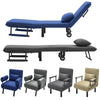 3in1 Convertible Sofa Bed Folding Sleeper Space Saving Couch Lounger with Pillow